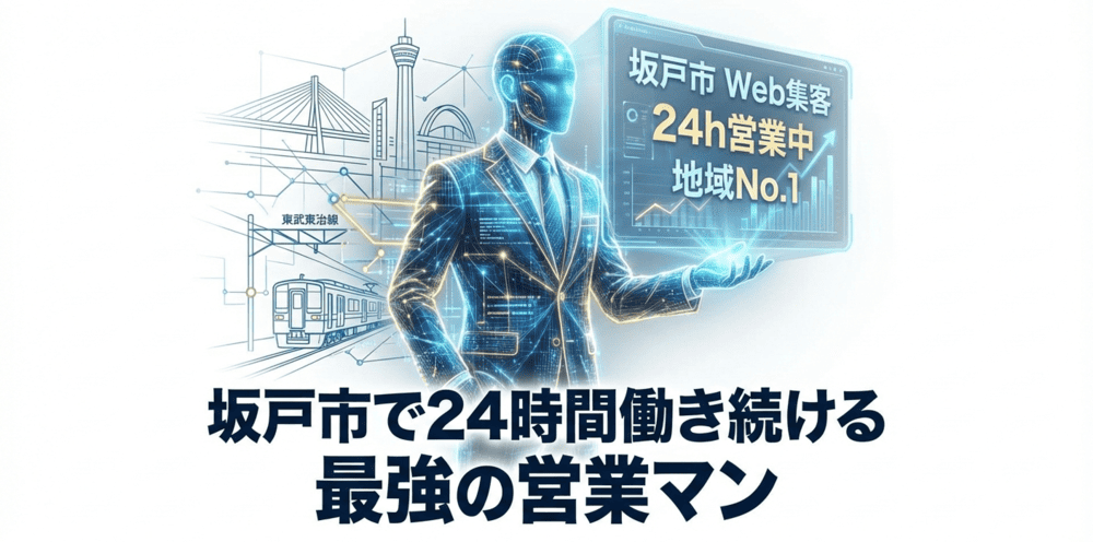 坂戸市で24時間働き続ける最強の営業マン